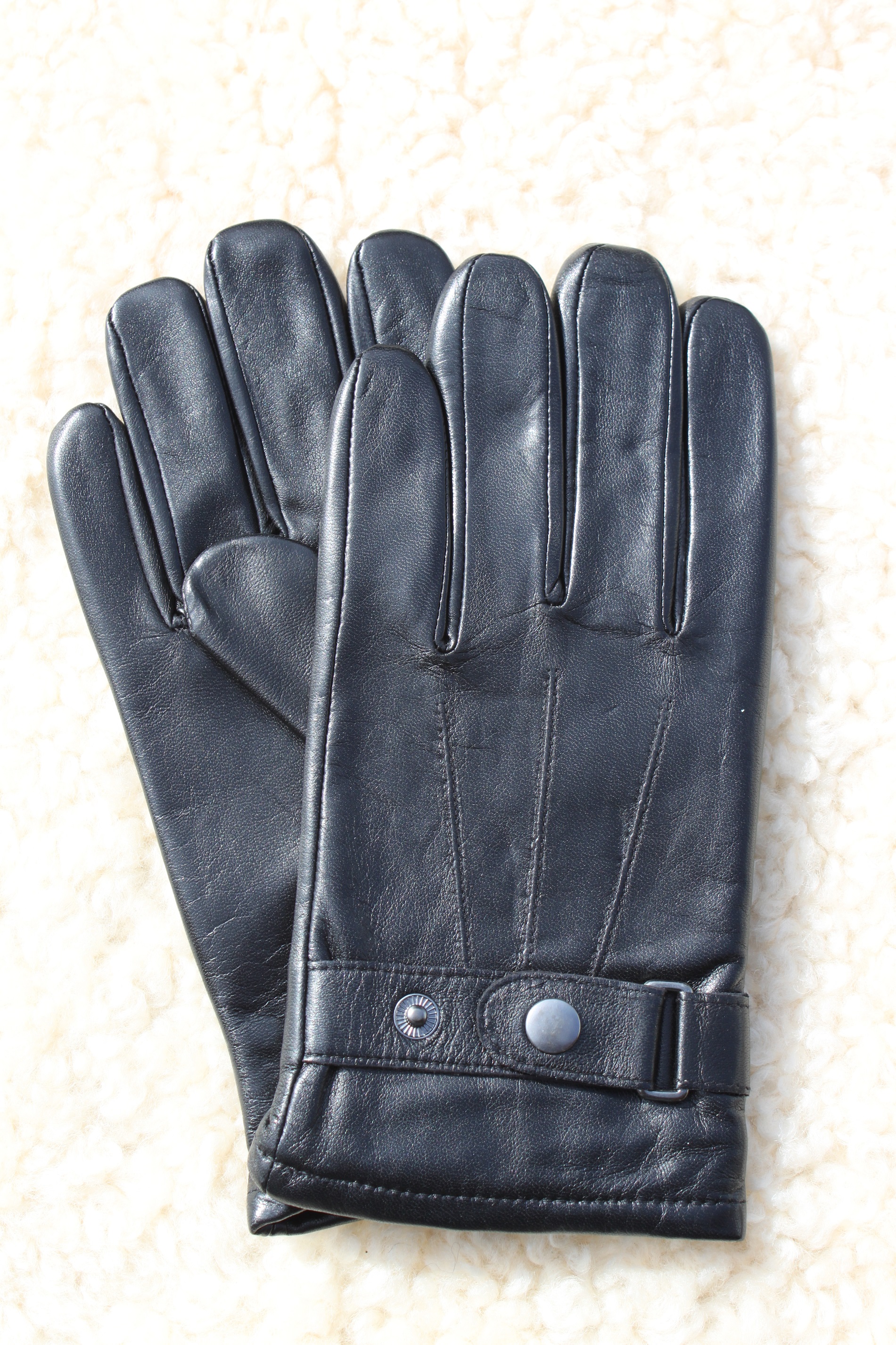 Men's Leather Gloves in Brown and Black by Radford Leathers