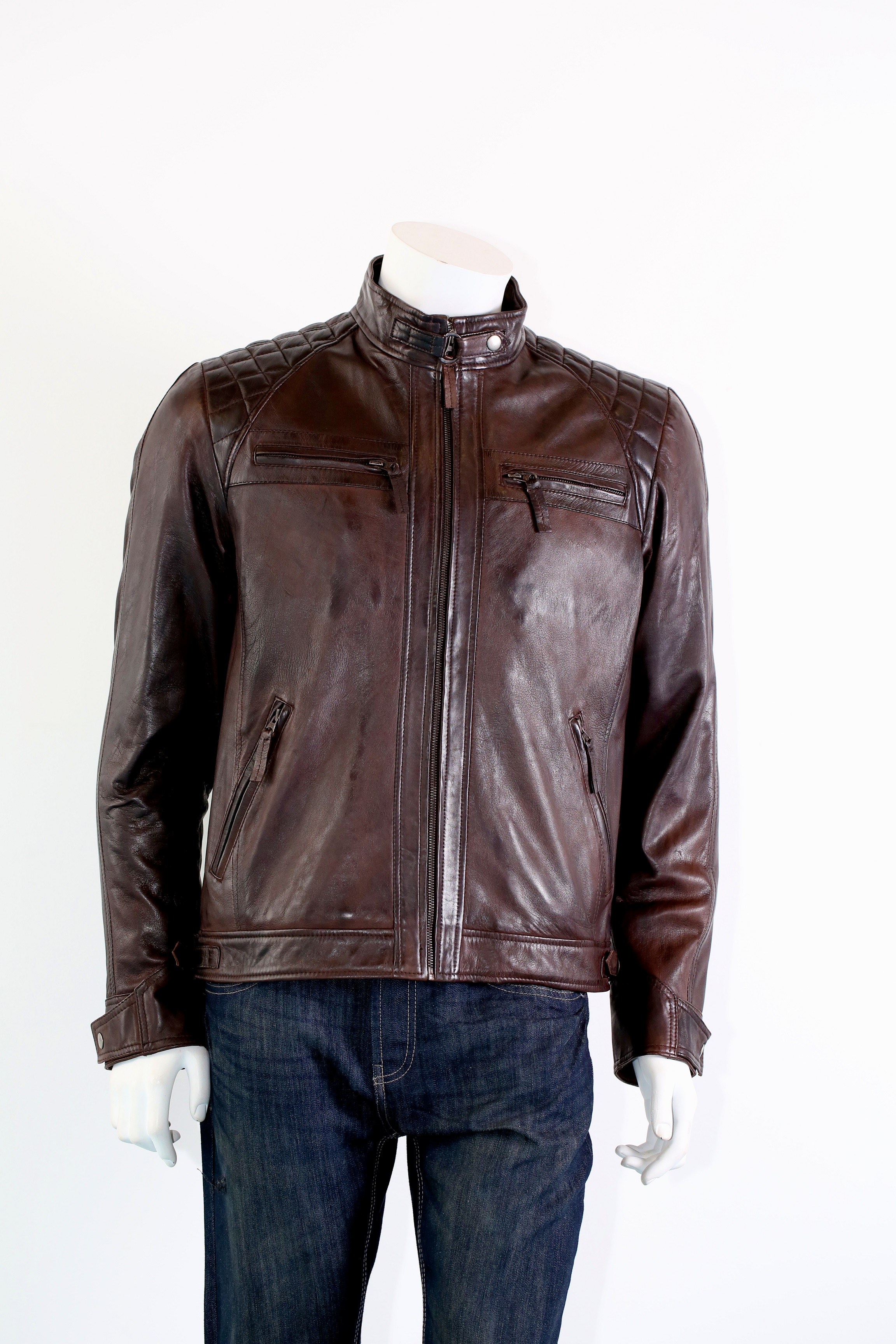 Shop by category UK Leather Jackets (UK LJ) is a small British business that is passionate about sourcing and supplying genuinely high quality leather and sheepskin jackets and coats at affordable and competitive prices.
