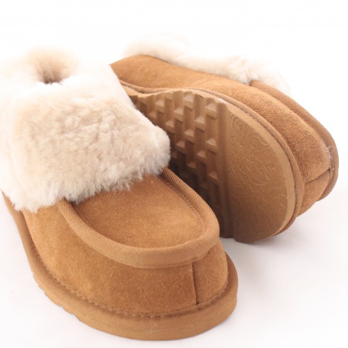sheepskin style slippers