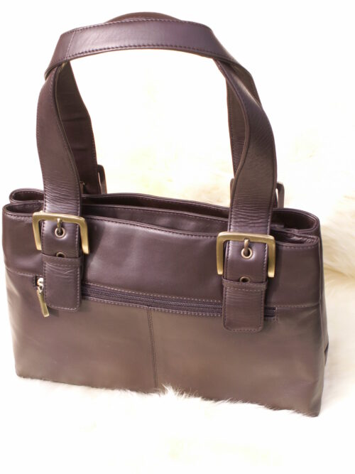 Ladies Buckle Strap Handbag