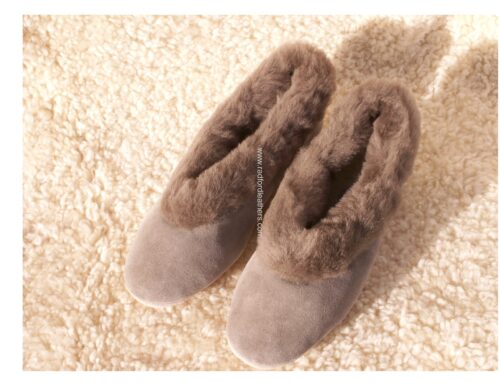 Draper of Glastonbury Jane Ladies Sheepskin Slipper
