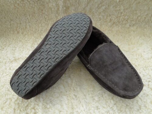 Men's Canoe Style Sheepskin Mocassin Slippers - Jack - Draper of Glastonbury - Image 2