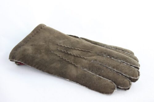 Men's Brown Sheepskin Gloves