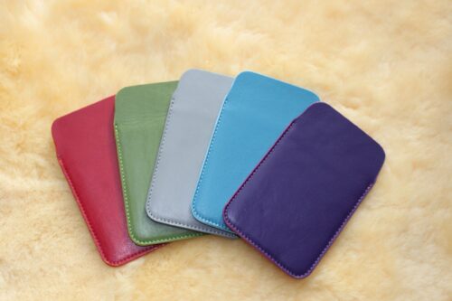 Two Tone Leather Sleeve for Apple iPhone - Image 2