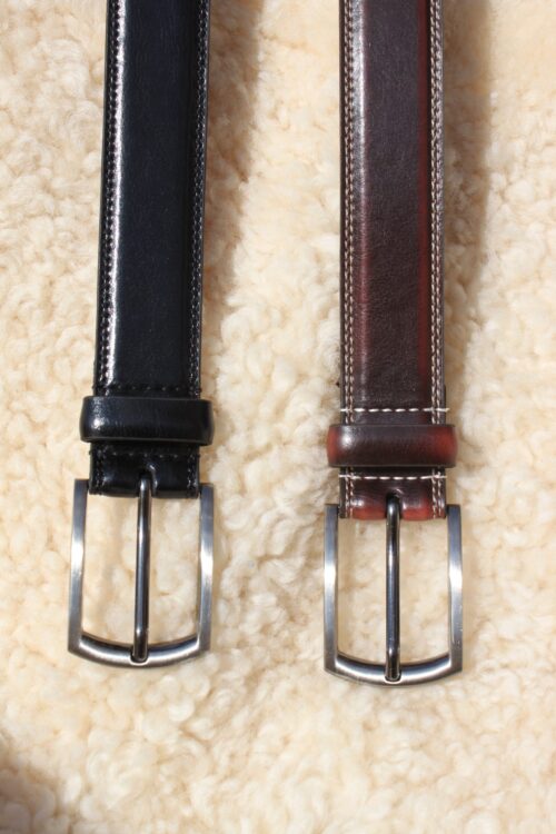 Men's Leather Belt - Image 2