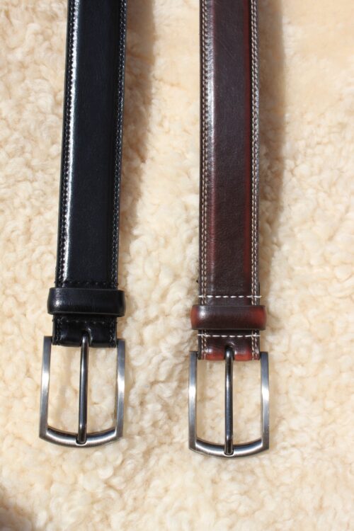 Men's Leather Belt - Image 3