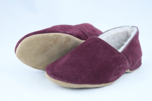 Drapers Mens ANTON Luxury Slipper - Black, Wine, Brown, Nut - Image 4