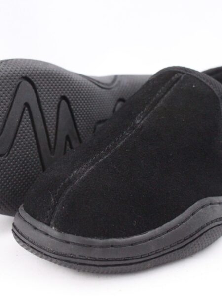 Men's Traditional Sheepskin Slipper with Gusset and Outdoor Sole - George - Draper of Glastonbury