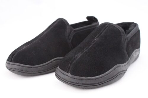 Men's Traditional Sheepskin Slipper with Gusset and Outdoor Sole - George - Draper of Glastonbury - Image 6