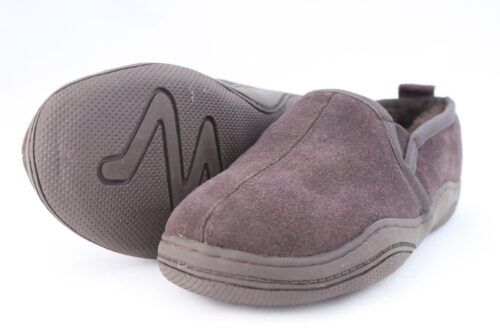 Men's Traditional Sheepskin Slipper with Gusset and Outdoor Sole - George - Draper of Glastonbury - Image 2