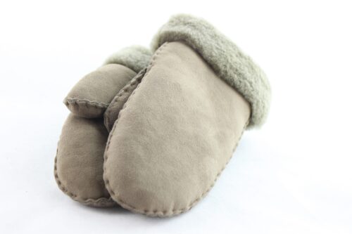 Ladies Full Sheepskin Mittens - Image 3