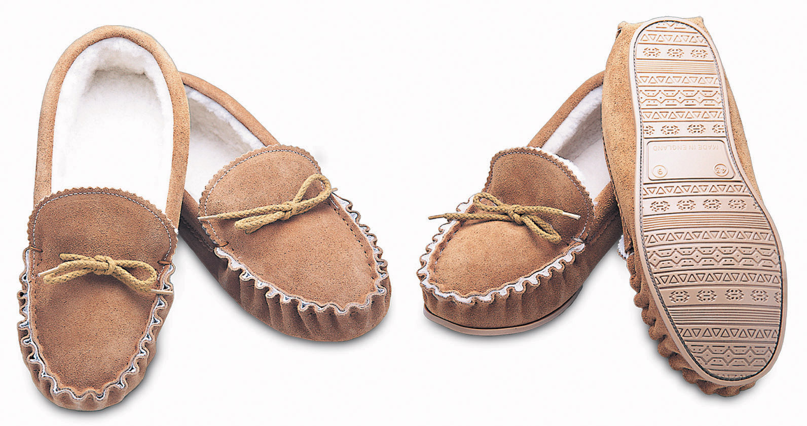 Moccasin style slippers 2025 ladies