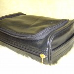 Quality Leather Washbag - Image 3