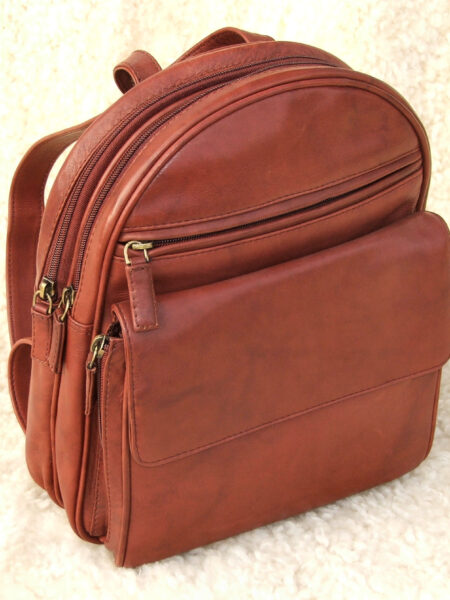 Small Ladies Leather Backpack
