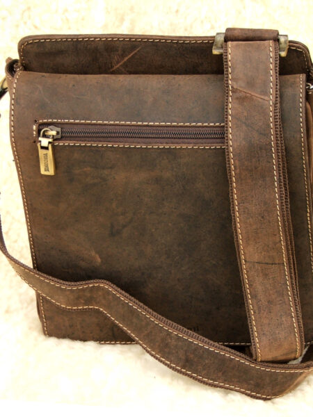 Ladies Oblong Leather Shoulder Bag 