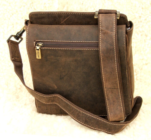 Ladies Oblong Leather Shoulder Bag 