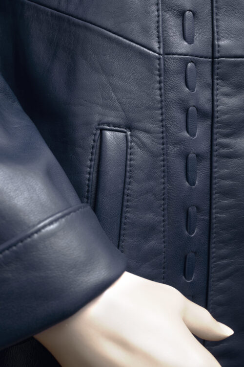 Ladies 3/4 length jacket with straight thonging - Image 7
