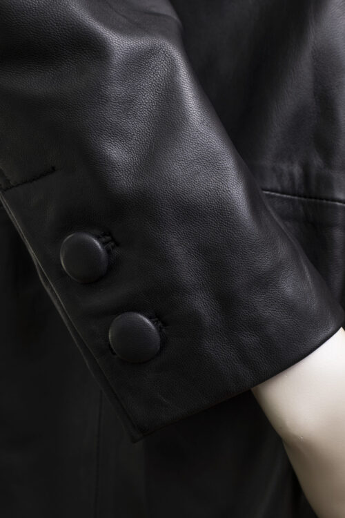 Ladies Leather Swing Coat - Image 10