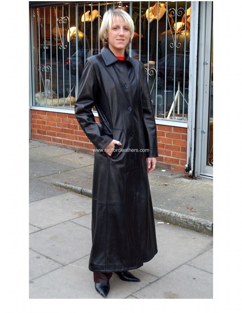 Long Ladies Leather Coats