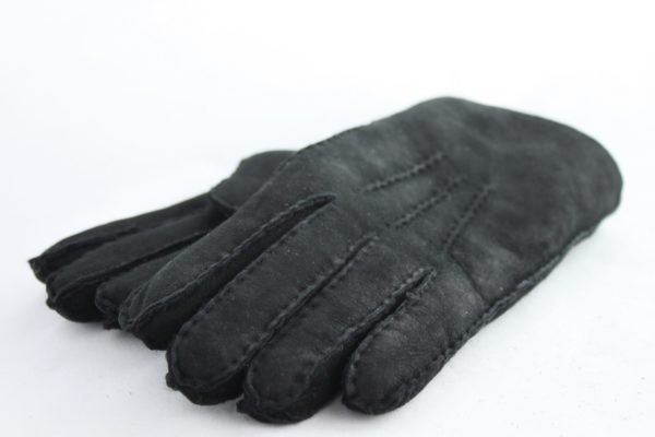 Ladies Black Sheepskin Gloves