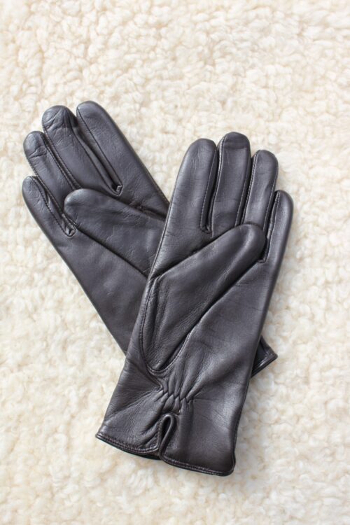 Classic Ladies Leather Gloves - Image 3