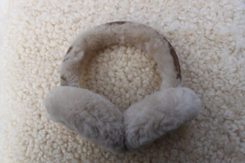 Luxurious Ladies Sheepskin Ear Muffs - Image 3