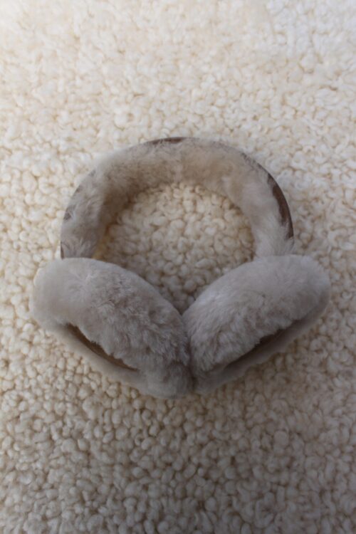 Luxurious Ladies Sheepskin Ear Muffs - Image 2