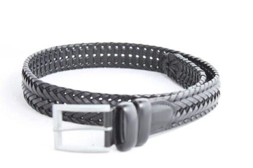 Men's Criss-Cross Leather Belt