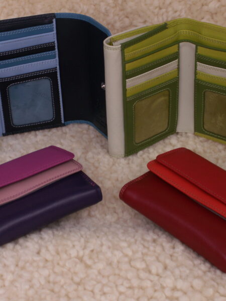 Quality Bright Coloured Leather Purse