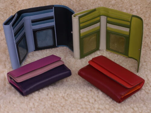 Quality Bright Coloured Leather Purse