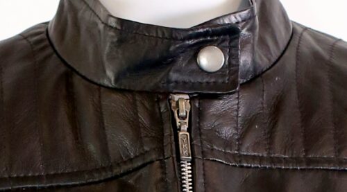 Women's Leather Biker Jacket - Image 2