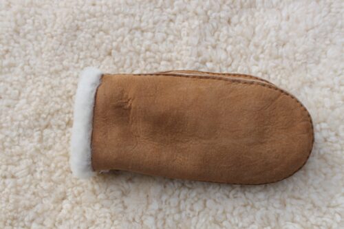 Ladies Budget Full Sheepskin Mittens - Image 7