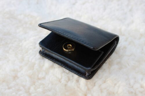 Leather Tray Purse - available in Black and Brown