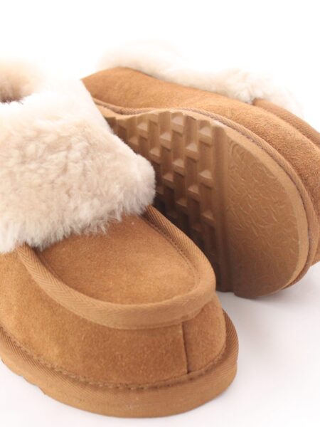 Ladies Sheepskin Boot Style Slippers