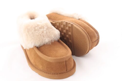 Ladies Sheepskin Boot Style Slippers