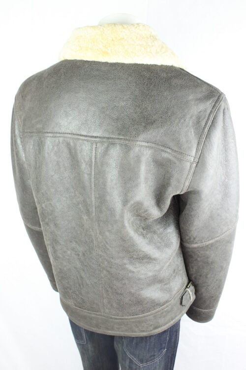 Men's Sheepskin Aviator Style Flying Jacket