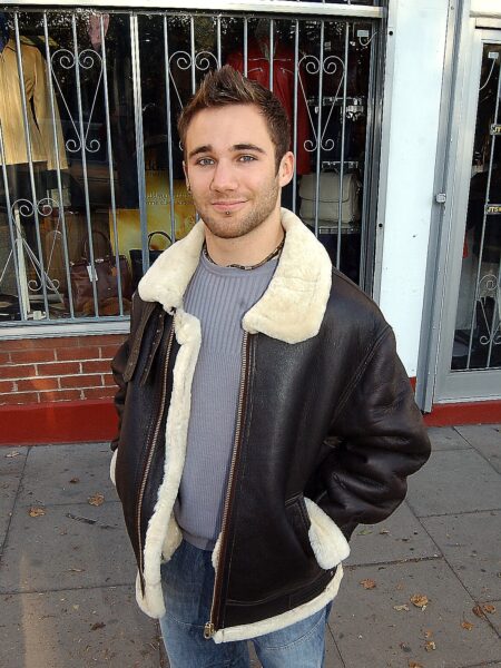 Men's Real sheepskin Value Flying Jacket