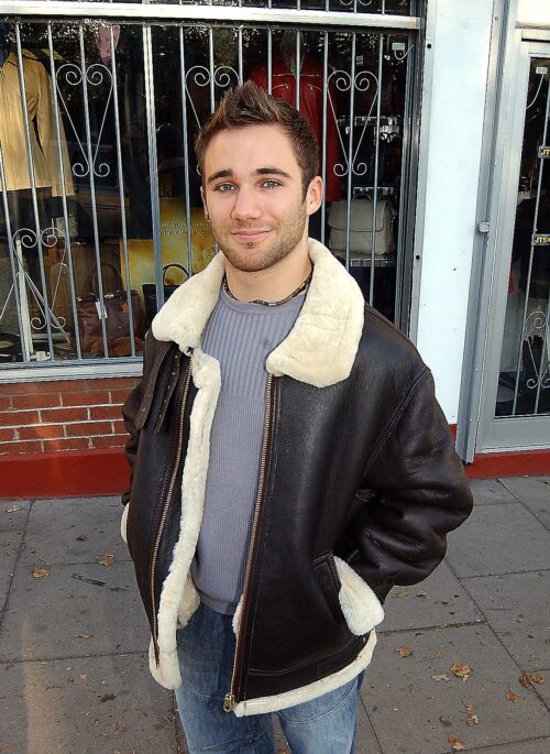Men's Real sheepskin Value Flying Jacket
