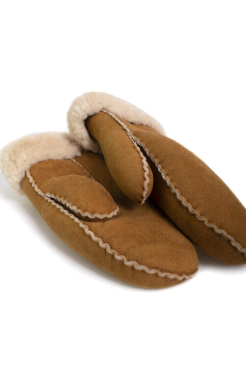 Ladies Full Sheepskin Mittens - Image 6