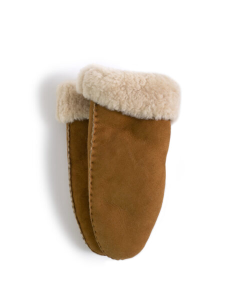 Luxurious Ladies Genuine Full Sheepskin Mittens