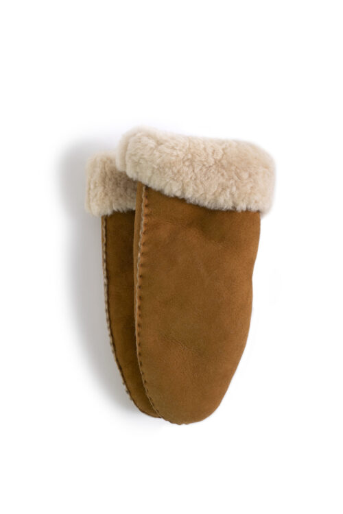 Ladies Full Sheepskin Mittens - Image 7