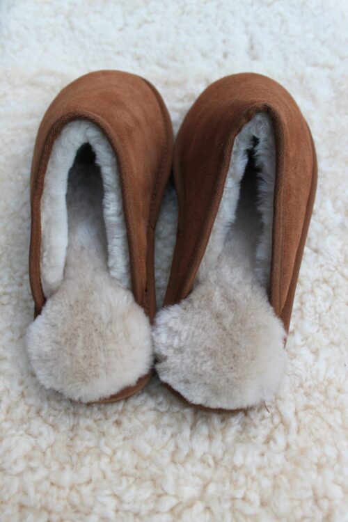 Men's Sheepskin Mule Slippers - Image 4