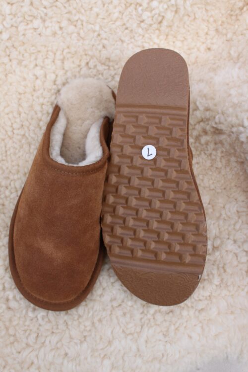 Men's Sheepskin Mule Slippers - Image 2