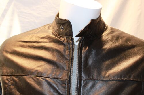 Men's Stand-up Collar Harrington Style Jacket - Available in Black