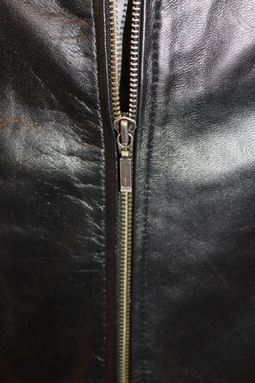 Men's Stand-up Collar Harrington Style Jacket - Available in Black - Image 4
