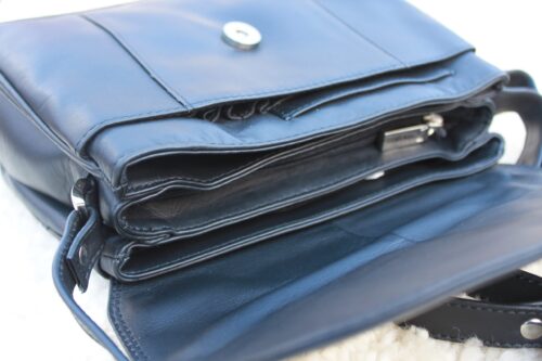 Ladies Leather Shoulder Bag - available in 3 colours - Image 3
