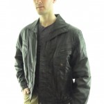 Men's Black Leather Jacket (available in Brown)