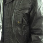 Men's Black Leather Jacket (available in Brown)