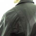 Men's Black Leather Jacket (available in Brown)