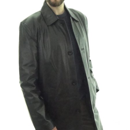 Men's Leather Denim Style Jacket in Black – Radford Leather  Fashions-Quality Leather and Sheepskin Jackets for Men and Women. Coventry,  West Midlands, UK for over 40 years